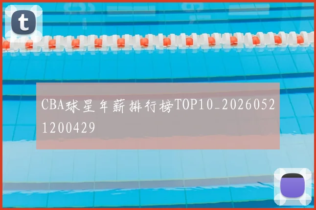 CBA球星年薪排行榜TOP10_20260521200429